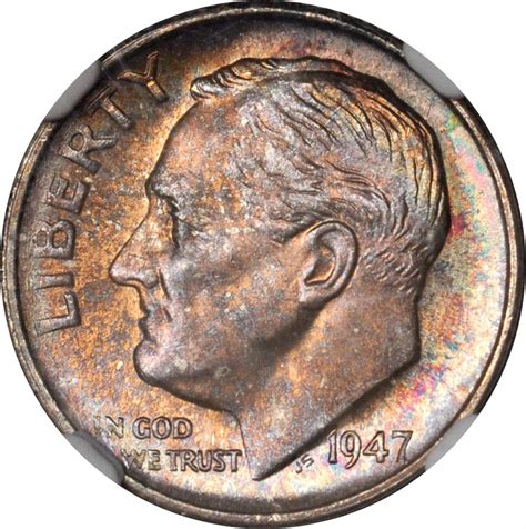 Jaime Hernandez The 1947-S Roosevelt Dime is one of the scarcer coins n the Roosevelt Dime series. . 1947 dime value